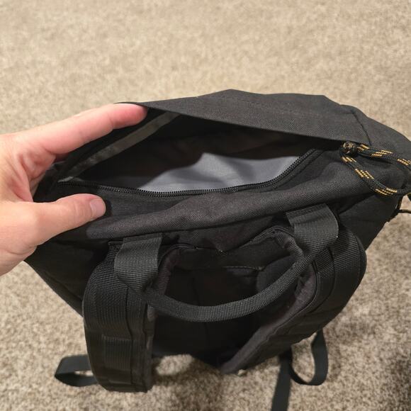 The North Face Black Top Loader Daypack Backpack - Picture 4 of 7